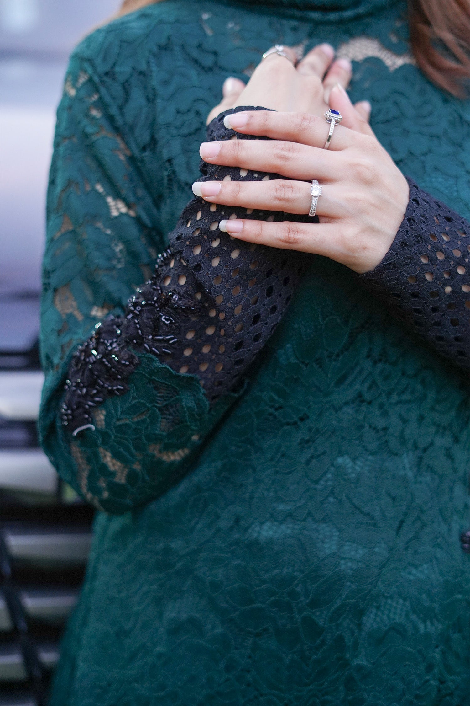 Midnight Forest Gown