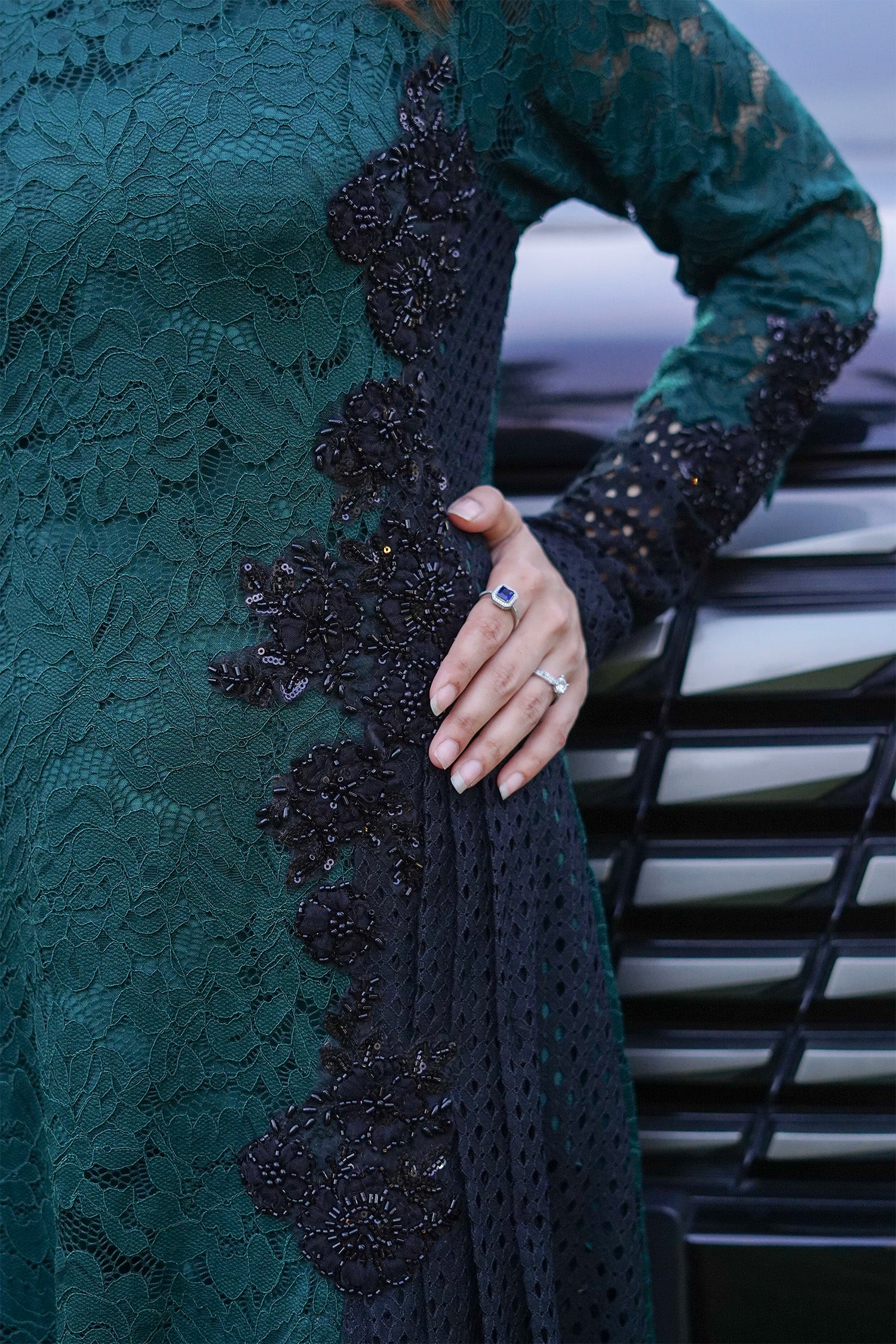 Midnight Forest Gown