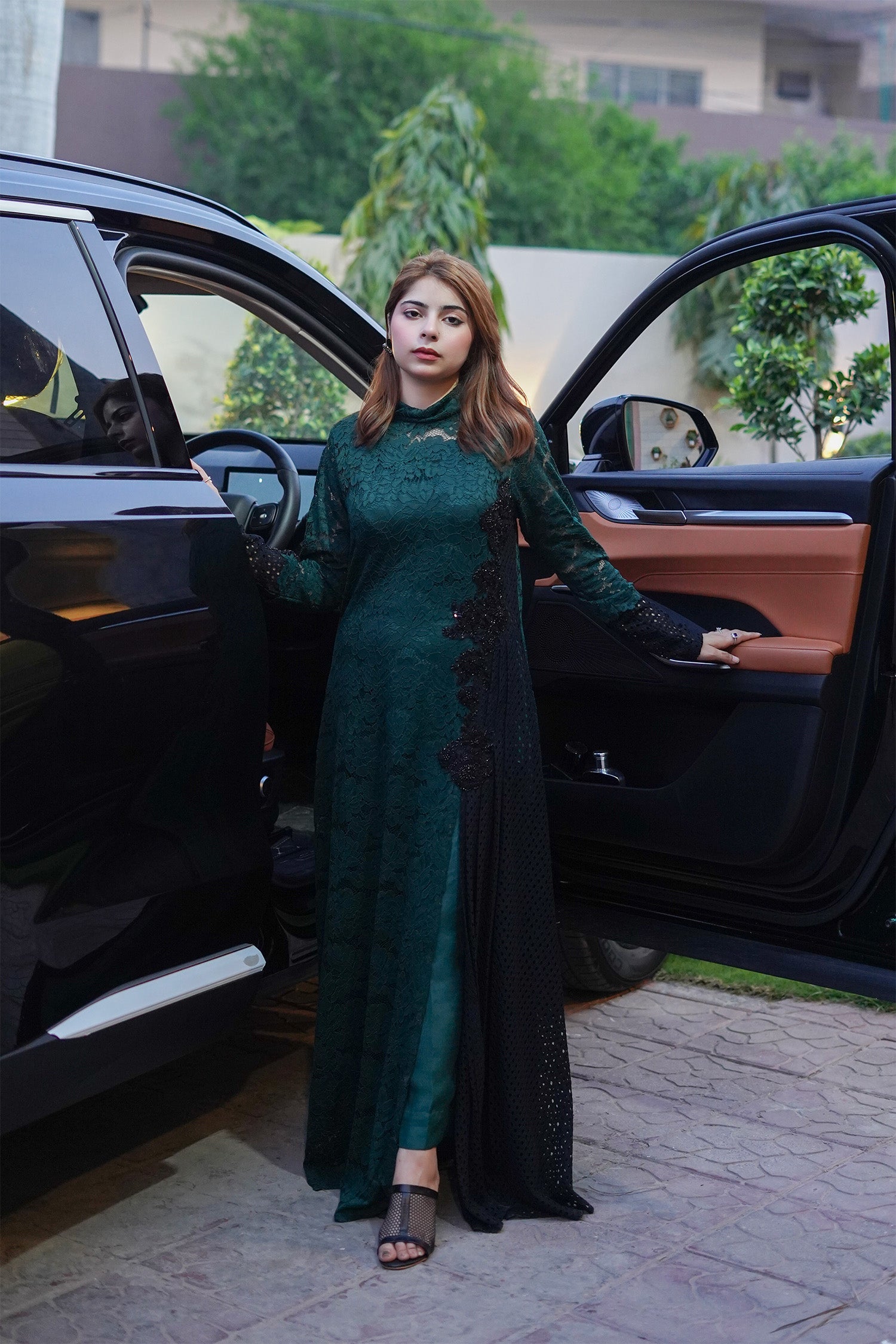 Midnight Forest Gown